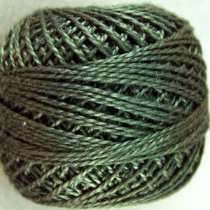 41 Deep Forest Green Pearl Cotton size 8 Valdani Solid color q6