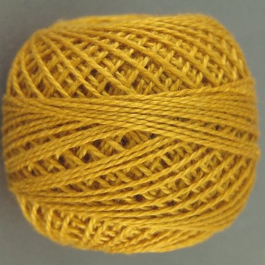 13 Rusty Orange Pearl Cotton size 8 Valdani Solid color q6