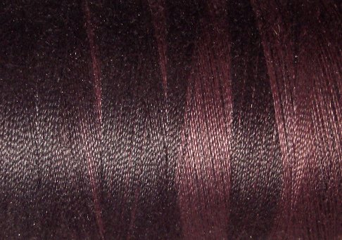 O524 Maroon Moss 35wt 500m Valdani 0524 Overdyed Thread q1
