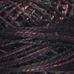 O524 Maroon Moss Pearl Cotton size 12 Valdani Overdyed 0524 q6