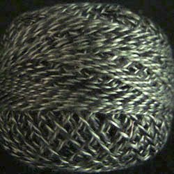 PT8 Dark Green Twisted Tweed Valdani - Pearl Cotton size 12 q3