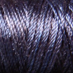 S511 Black Sea - Silk perlé Au Ver à Soie by VALDANI 20m spool q6