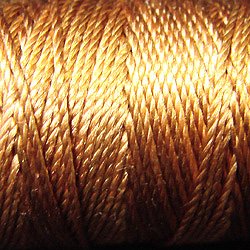 S217 Silk Pumpkin - Silk perlé Au Ver à Soie by VALDANI 20m spool q6