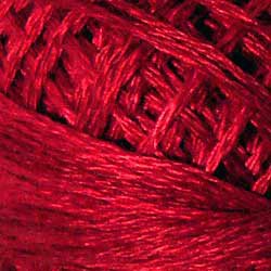 O775 Turkey Red Three-Strand-Floss ® Valdani 0775 cotton 29yd ball Free Ship US q3