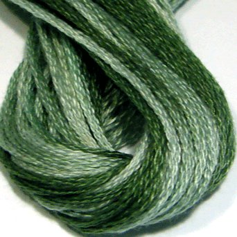 O556 Wintergreen Mint - six strand cotton floss Valdani free ship US CA q4