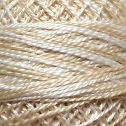 M49 Subtle Elegance Pearl Cotton size 12 Valdani Variegated q6