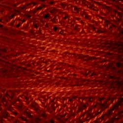 O532 Shaded Brick Pearl Cotton size 12 Valdani Overdyed 0532 q5