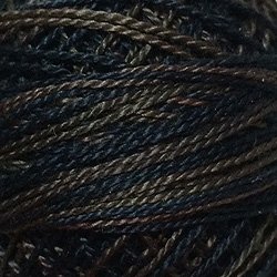 O531 Black Nut Three-Strand-Floss ® Valdani 0531 cotton 29yd ball Free Ship US q6