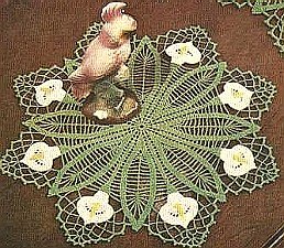 Flower Doilies Vintage Crochet Collection