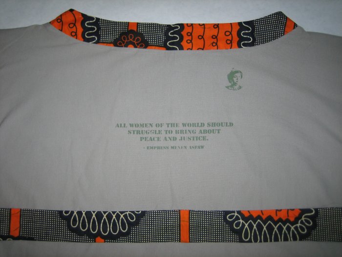 Empress Menen "peace & justice" (o)