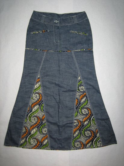 Jeans skirt long (og)