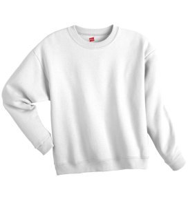 Girl's Hanes Stayclean Fleece Crew