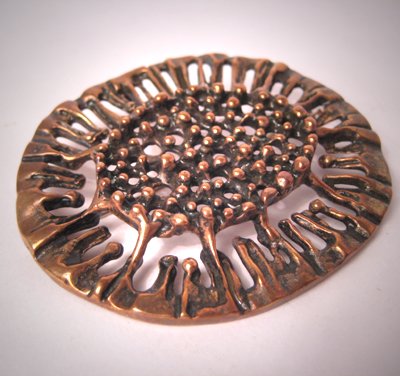 Vintage David Andersen Brooch or Pendant Modernist Jewelry