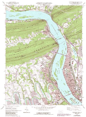 Appalachian Trail Topographic Maps USGS 24K digital DRG