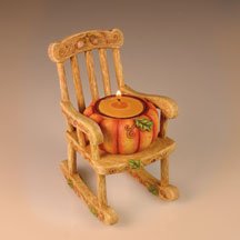Fall Pumpkin Tealight Chair