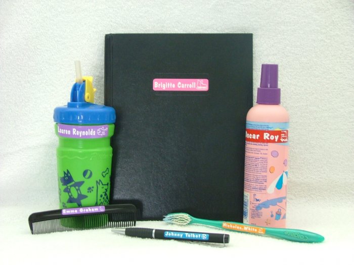 Personalized Stickers for Kids and their Stuff!
