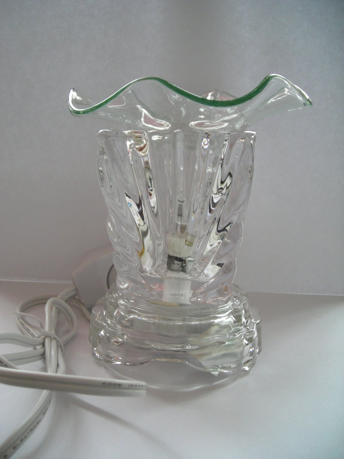Clear 260 ELECTRIC Wax OIL WARMER Crystal ELECTRIC OIL WARMER