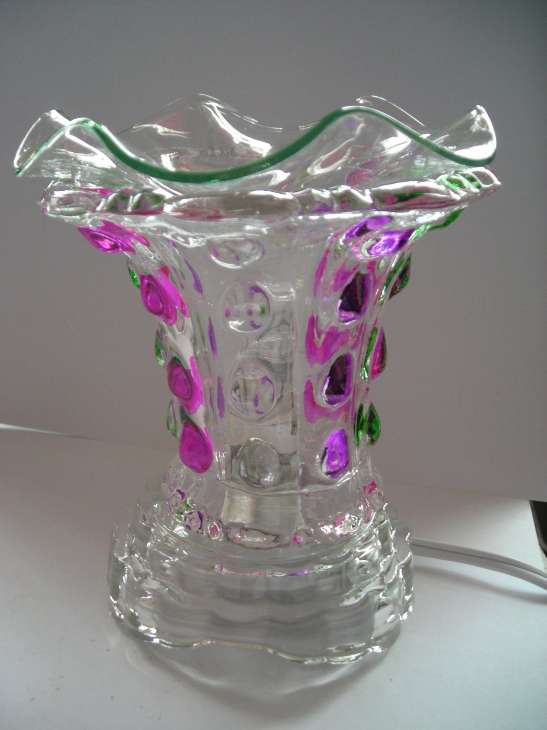 Multi 227 ELECTRIC Wax OIL WARMER Crystal ELECTRIC OIL WARMER