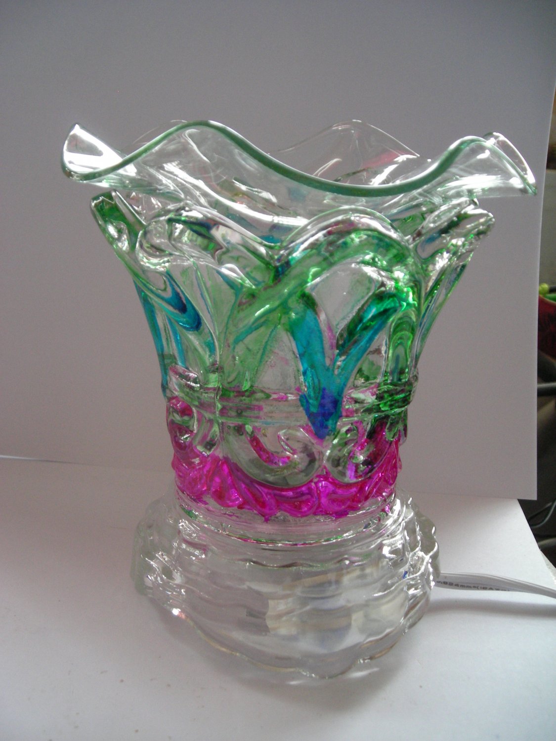 Multi 224 ELECTRIC Wax OIL WARMER Crystal ELECTRIC OIL WARMER