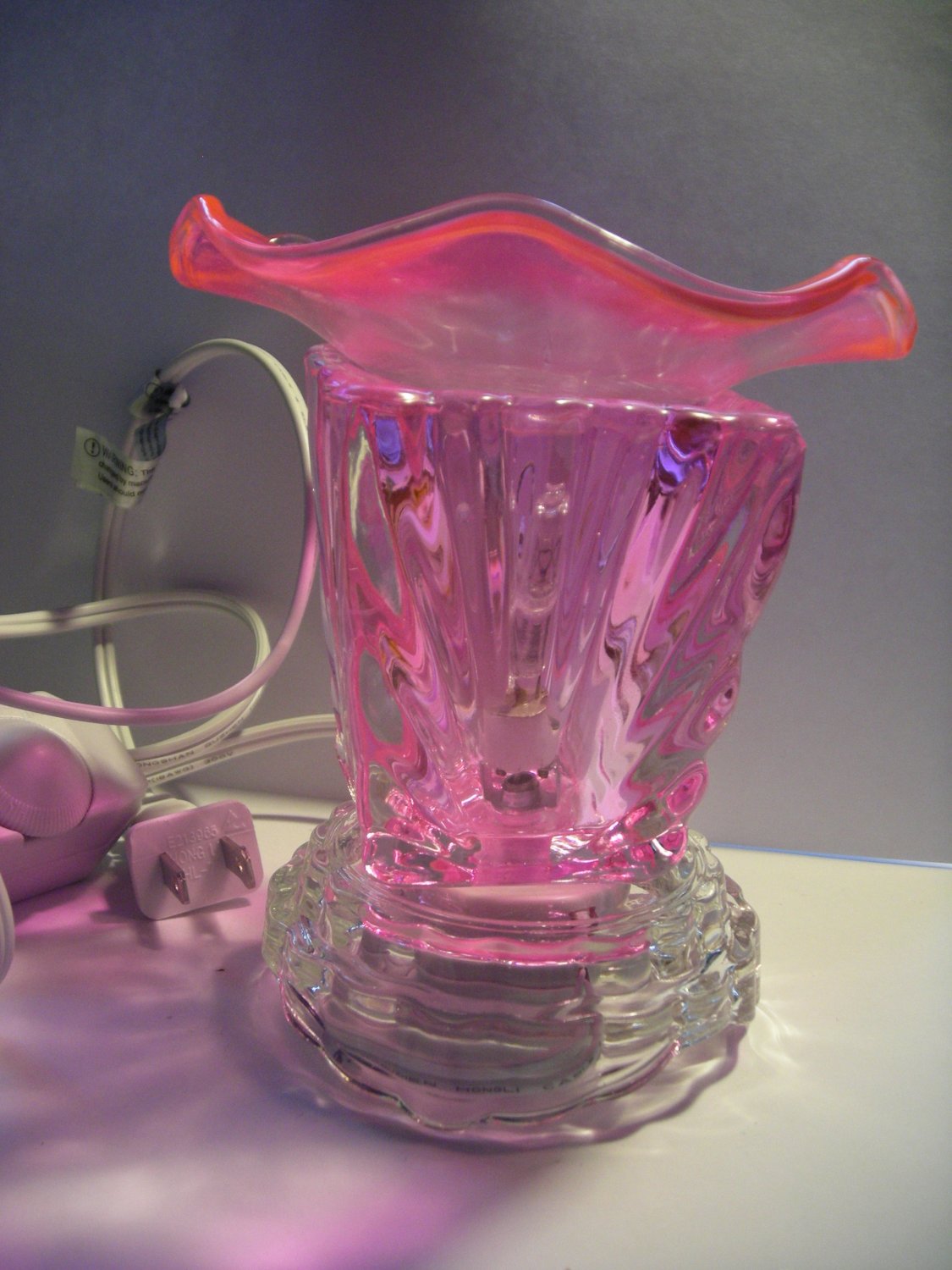 Pink Diangle Crystal ELECTRIC OIL WARMER