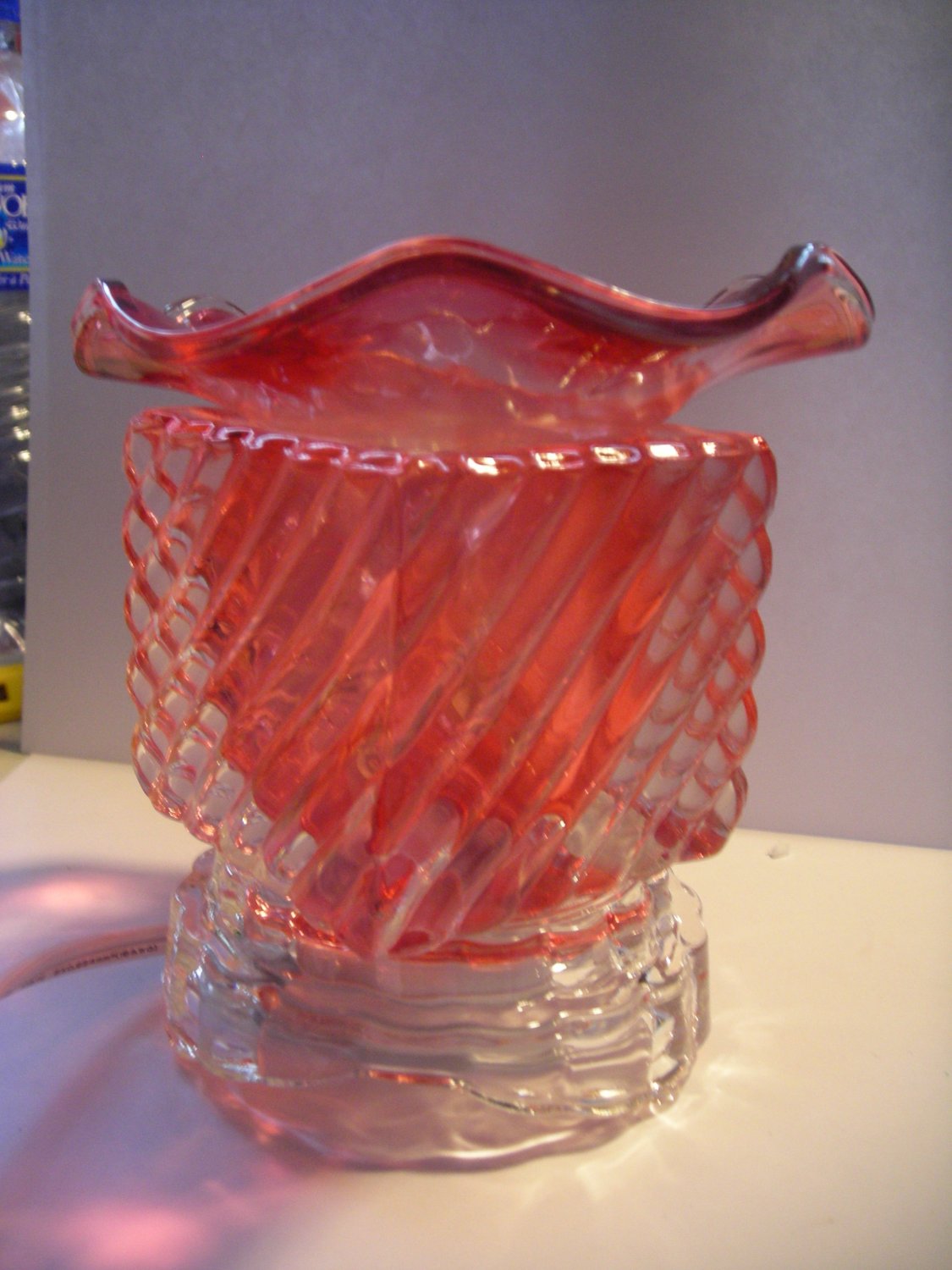 Red Diangle Crystal ELECTRIC OIL WARMER