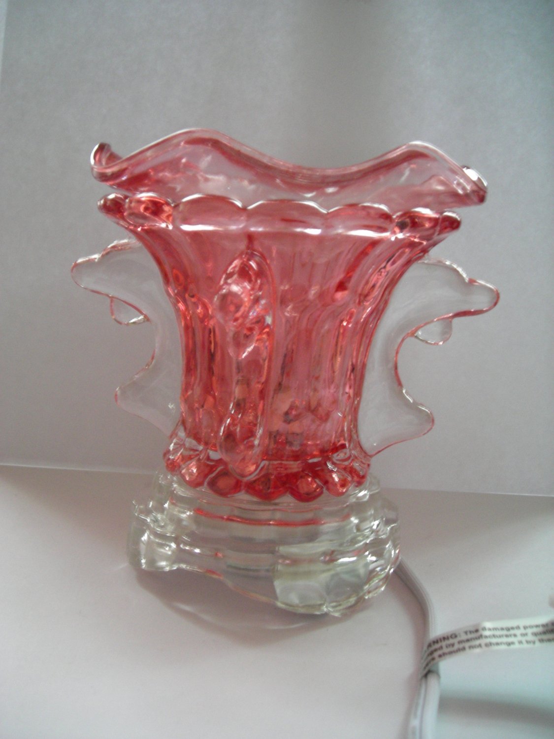 Red Dolphin Crystal ELECTRIC OIL WARMER