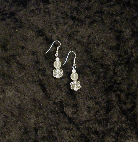 Lily White: Earrings - Short Length