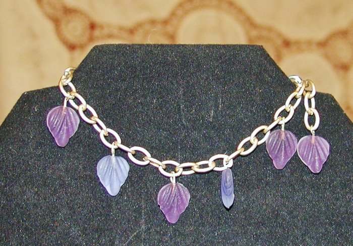 Purple Leaves Bracelet