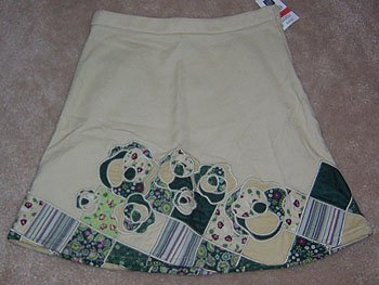 GAP Khaki Skirt Wonderful School Length Size 6 NWT