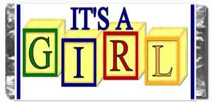 It's a Girl Wrapper Ba004