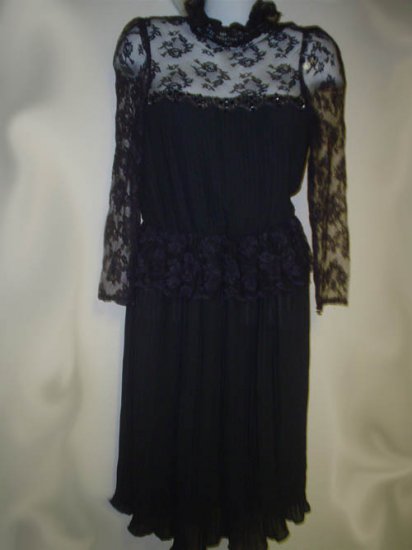 Lizzy and Johnny by Lucero Black Lace Dress