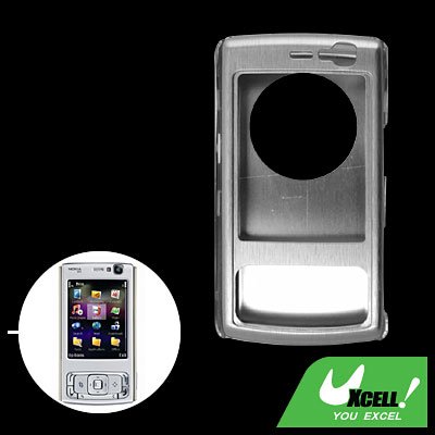 Super Slim Aluminium Metal Case Cover For NOKIA N95 Silver