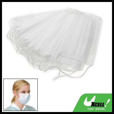 50pcs Non-Woven Surgical Dust Medical Face Mask