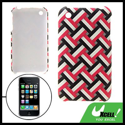 Anti-Slip Protective Plastic Hard Back Case for iPhone 3G
