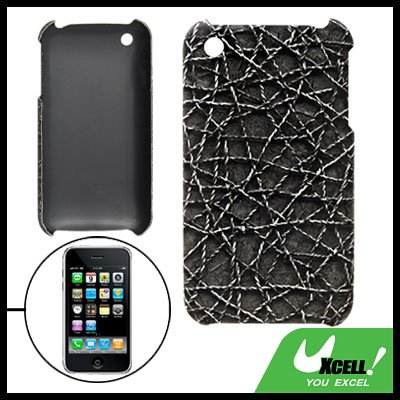 Anti-Slip Hard Plastic Back Case for Apple iPhone 3G