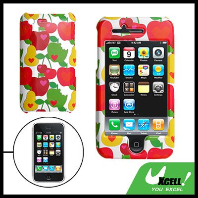 Fruit Design Hard Plastic Case Cover for Apple iPhone 3G