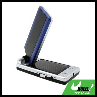 Clamshell Solar Energy Charger for Mobile Cell Phone Nokia Samsung Sony Ericsson MP3 MP4