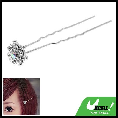 Jewelry Rhinestone Hair Decor Stick for Ladies Girls