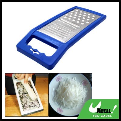 Fruit Potatoes Vegetable Peeler Cheese Grater Kitchen Tool Blue