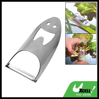 Apple Fruit Peeler Peeling Knife w/ Bottle Opener
