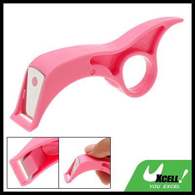 Mini Pink Stainless Steel Blade Apple Fruit Knife Peeler