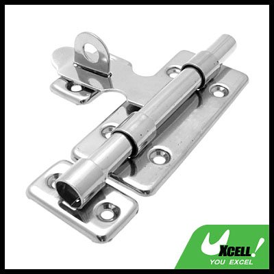 Stainless Steel Door Barrel Bolt with Padlock Clasp
