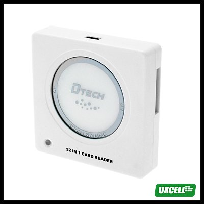 All In One Card Reader Writer & bluetooth Dongle - White