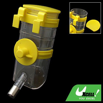 Dog Pet Gerbil Hamster Cage Water Bottle Feeder Waterer