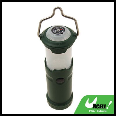 7 LED Super Bright Waterproof Hunting Camping Compass Lantern Lamp