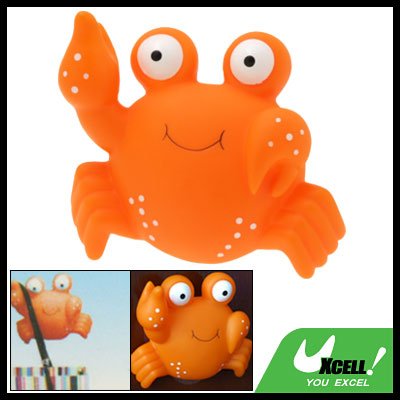 Orange Cartoon Frog Suction Cup Bathroom Towel Hanger Hook