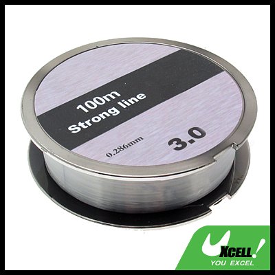 White Strong Super Fish Fishing Spool Line-0.286mm