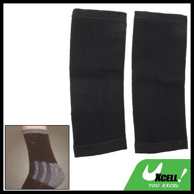 Elastic Ankle Protector Black Bandage Brace Sports Supporter