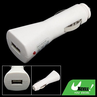 Car Power USB Charger Adapter for iPod Mp3 Mp4 Phone