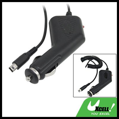 Black Car Cigarette Charger Adapter for Nintendo NDSi